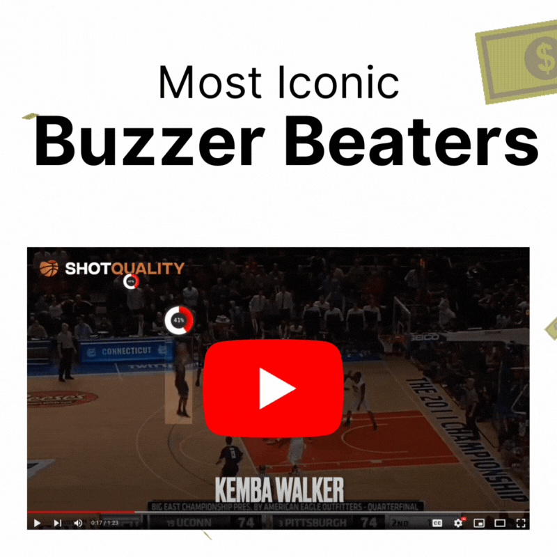 Iconic Buzzer Beaters